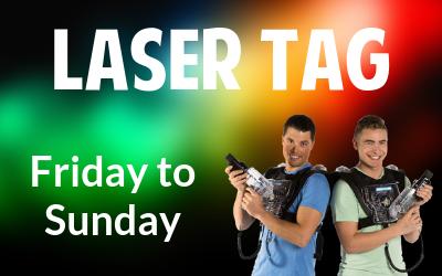 Weekend Laser Tag Party in Edmonton - 36 Players