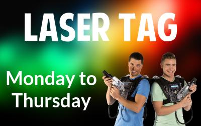 Weekday Laser Tag Party in Edmonton - 36 Players
